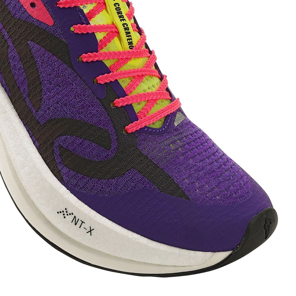 Zapatilla Running Mujer Corre Grafeno 3 Morada image number 7.0