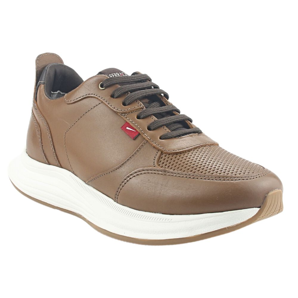 Zapatilla De Hombre Ferracini Café Casual 9483-650 image number 2.0