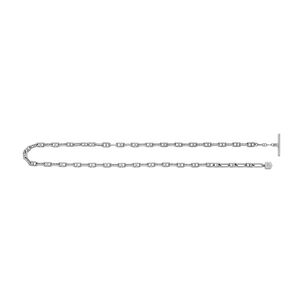 Pulsera Doble Fossil Ja7245040 Plateado Mujer