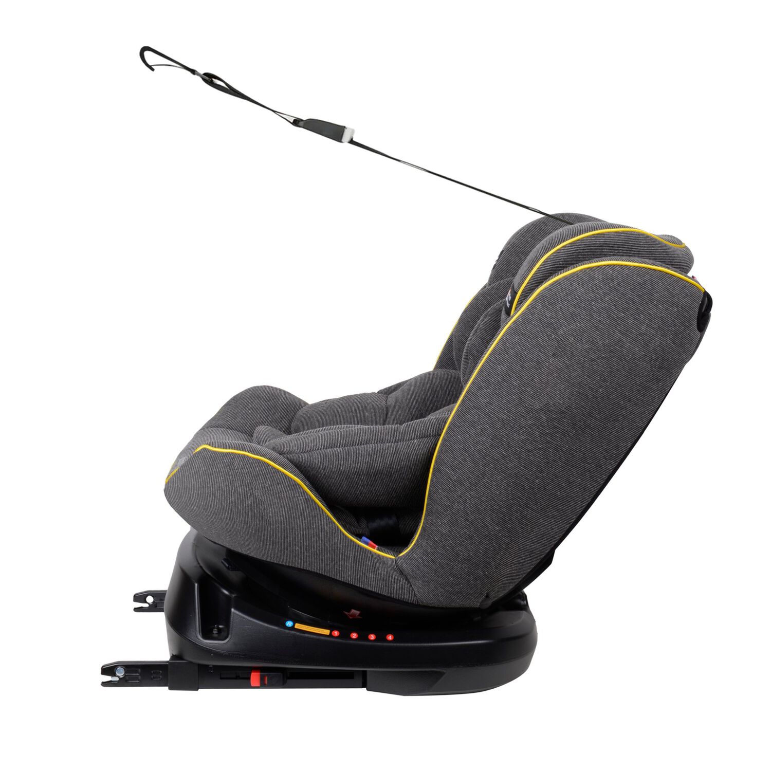 Silla De Auto Convertible Apolo Isofix Lx 360&deg; Grey image number 3.0