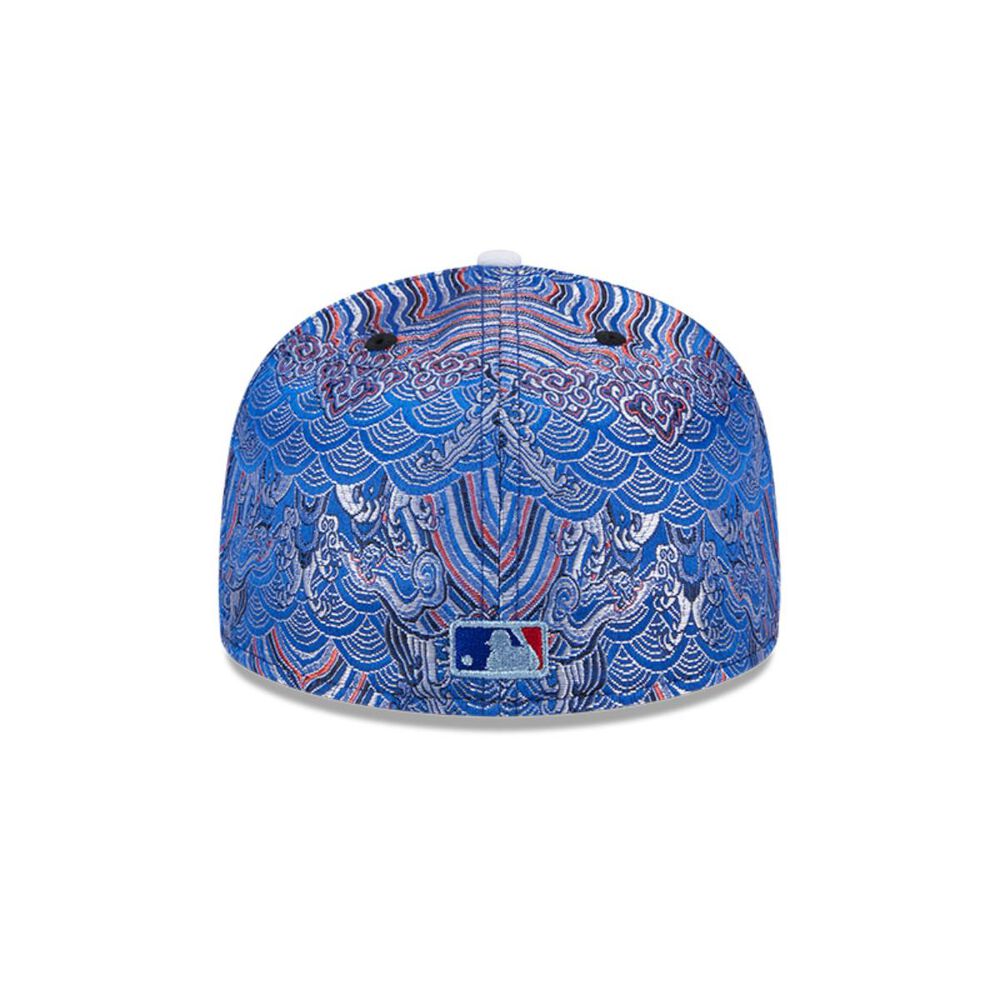 Gorra 59fifty Mlb Los Angeles Dodgers Wave Fill Blue image number 4.0