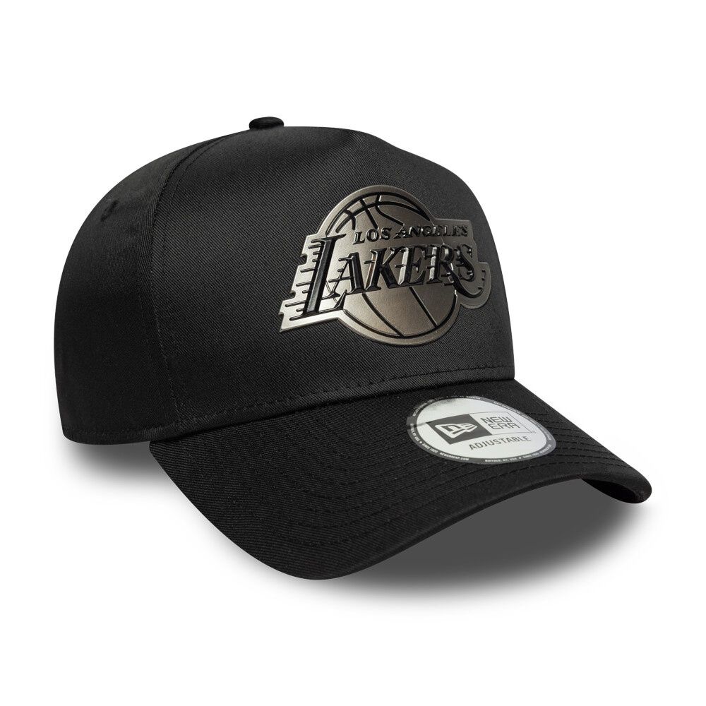 Gorra 9forty Nba Los Angeles Lakers Metallic Negro image number 2.0