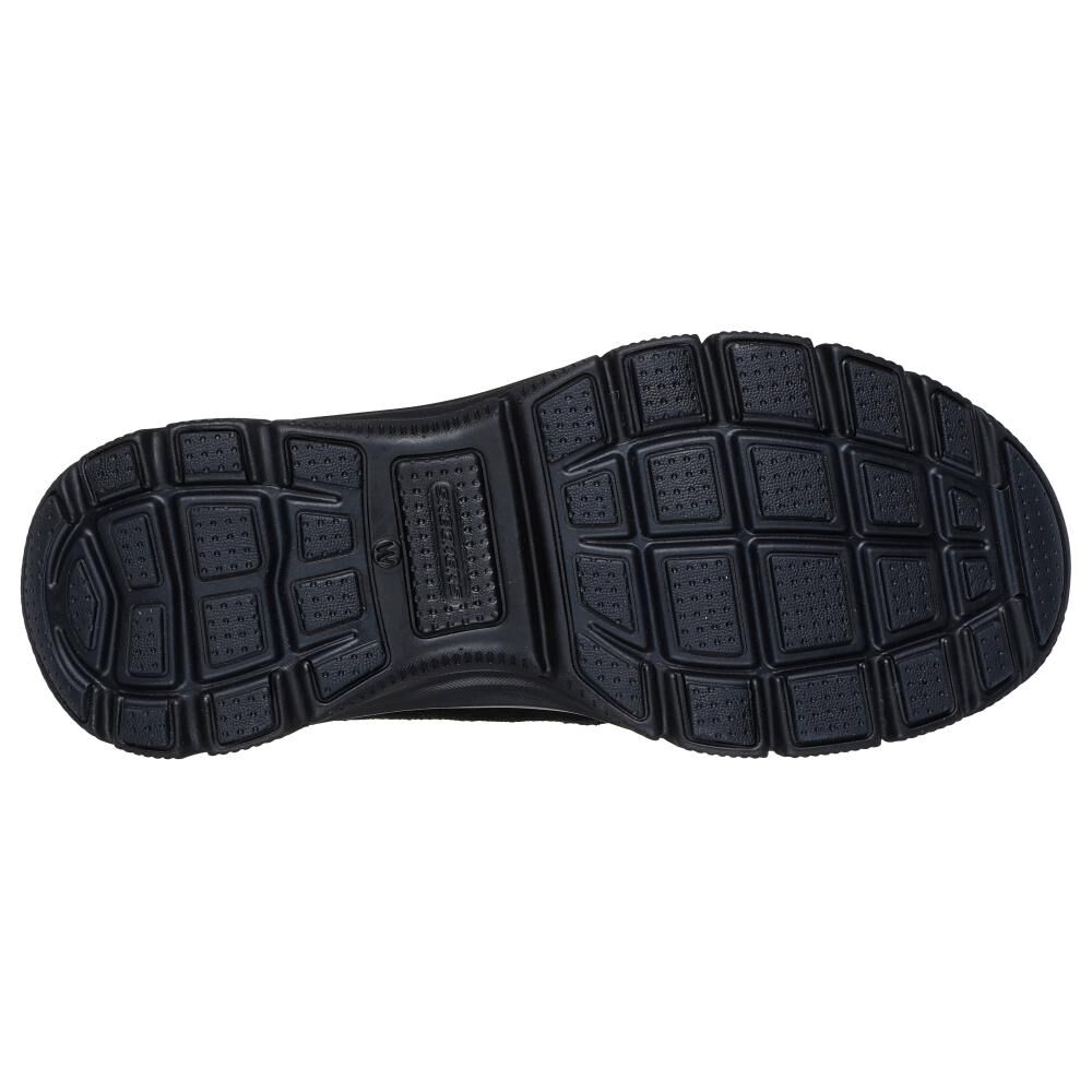 Botín Mujer Skechers Easy Going - Cool Zip Negro image number 3.0