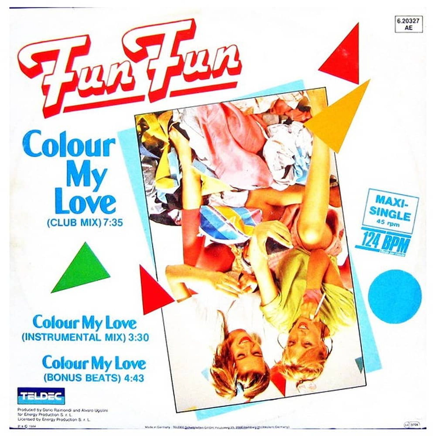 Fun Fun - Colour My Love | 12" Maxi Single Usado image number 0.0
