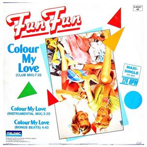 Fun Fun - Colour My Love | 12" Maxi Single Usado