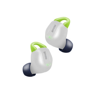 Aud&iacute;fonos Inal&aacute;mbricos Maxell Bluetooth Maxpods 35 Horas Blanco