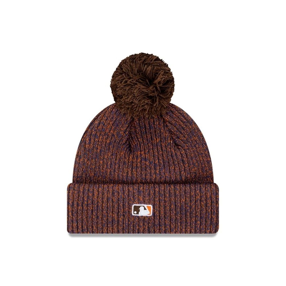 Beanie Los Angeles Dodgers Seasonal Speckle Brown image number 1.0