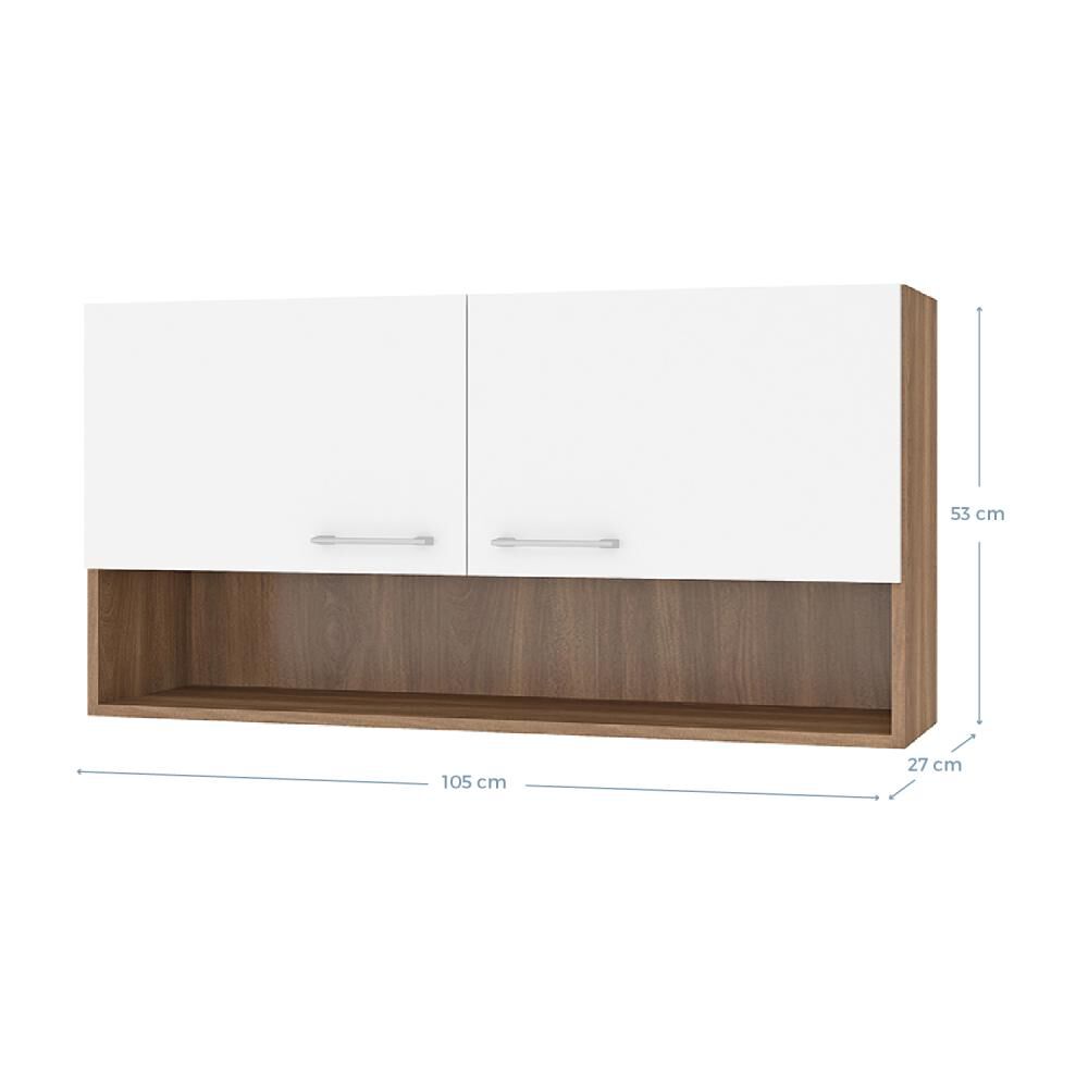 Mueble De Cocina Aereo Evandro Vekkahome 105 Cm image number 2.0