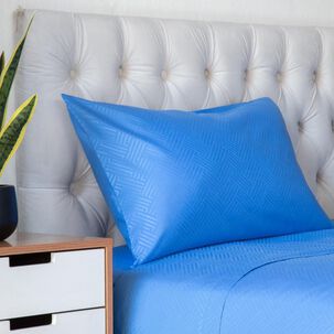 Juego De S&aacute;banas Casaideal Embossed / 1.5 Plazas