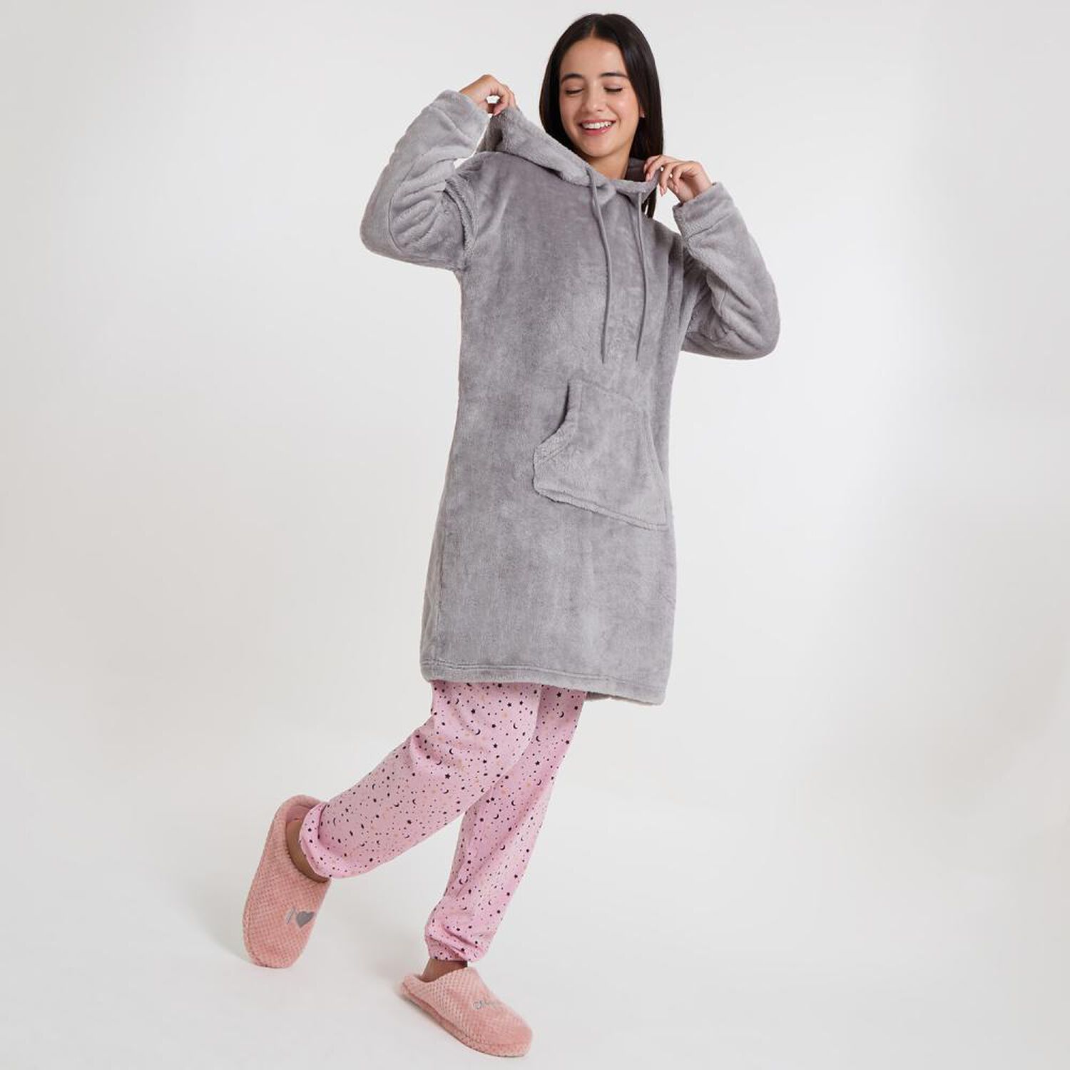 Bata Polar Manga Larga Mujer Freedom image number 1.0