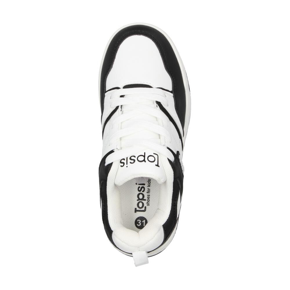 Zapatilla Infantil Niño Topsis White image number 4.0