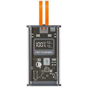 Power Bank 10000mah 22.5w Diseño Transparente - Ps