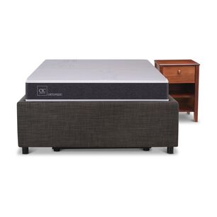 Cama Baúl Cic New Ortopedic / 1.5 Plazas / Base Normal + Velador