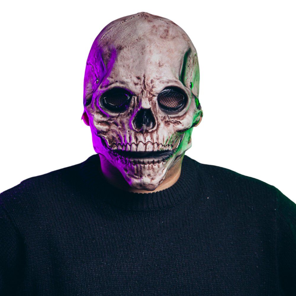 Mascara Calavera De Terror Realista Halloween image number 1.0