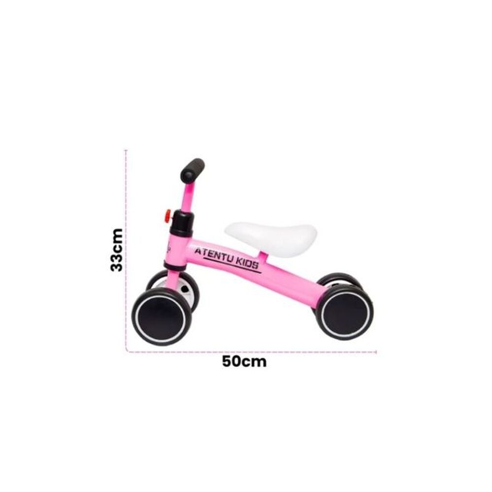 Bicicleta De Equilibrio Con 4 Ruedas, Juguete Para Caminar Para Niños image number 4.0