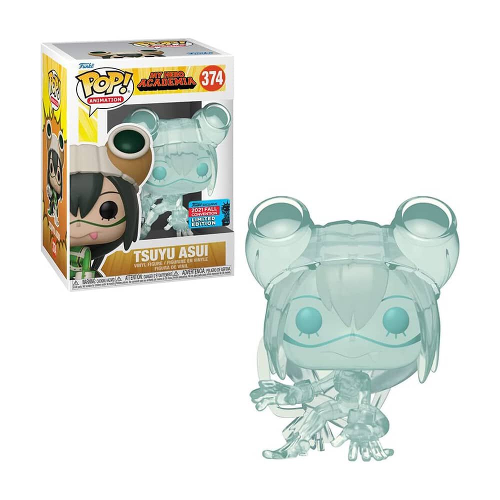 Funko Pop Tsuyu Invisible 374 Exlusivo Boku No Hero Academia image number 0.0