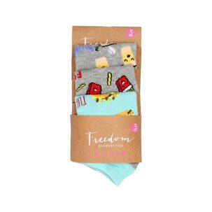 Pack Calcetines Calcetines Unisex Freedom / 3 Pares
