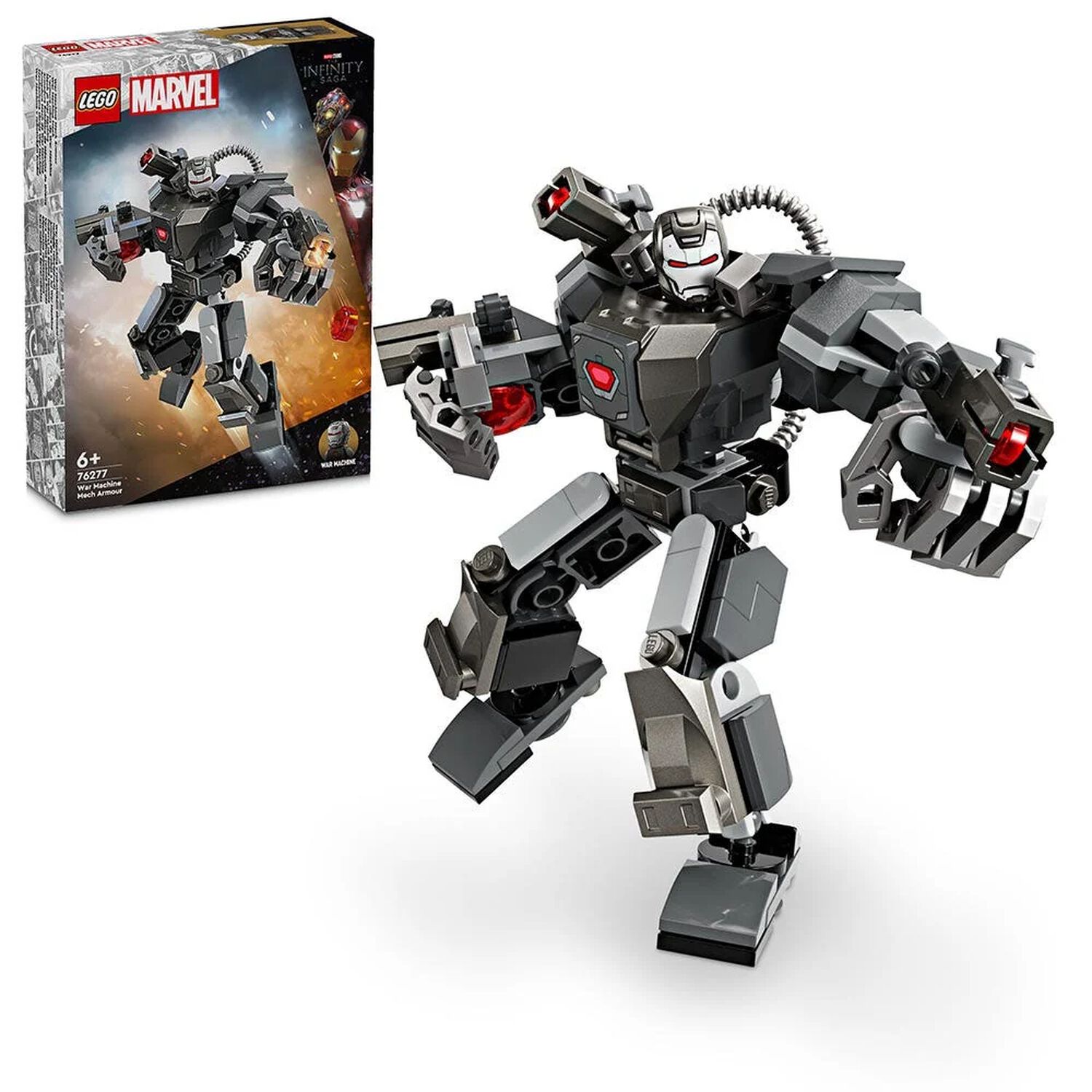 Lego Marvel - Armadura Rob&oacute;tica De M&aacute;quina De Guerra - 76277 image number 0.0