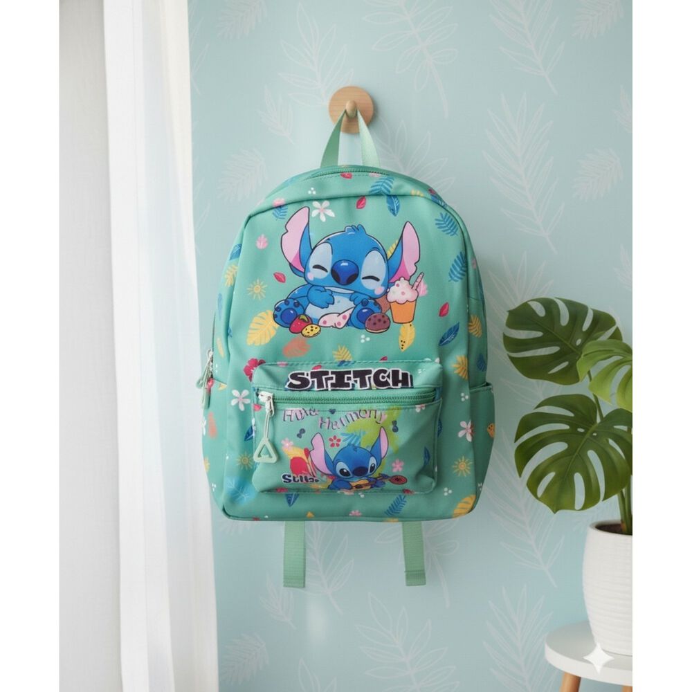 Mochila Infantil Stitch Escolar Estampado Original Disney image number 10.0
