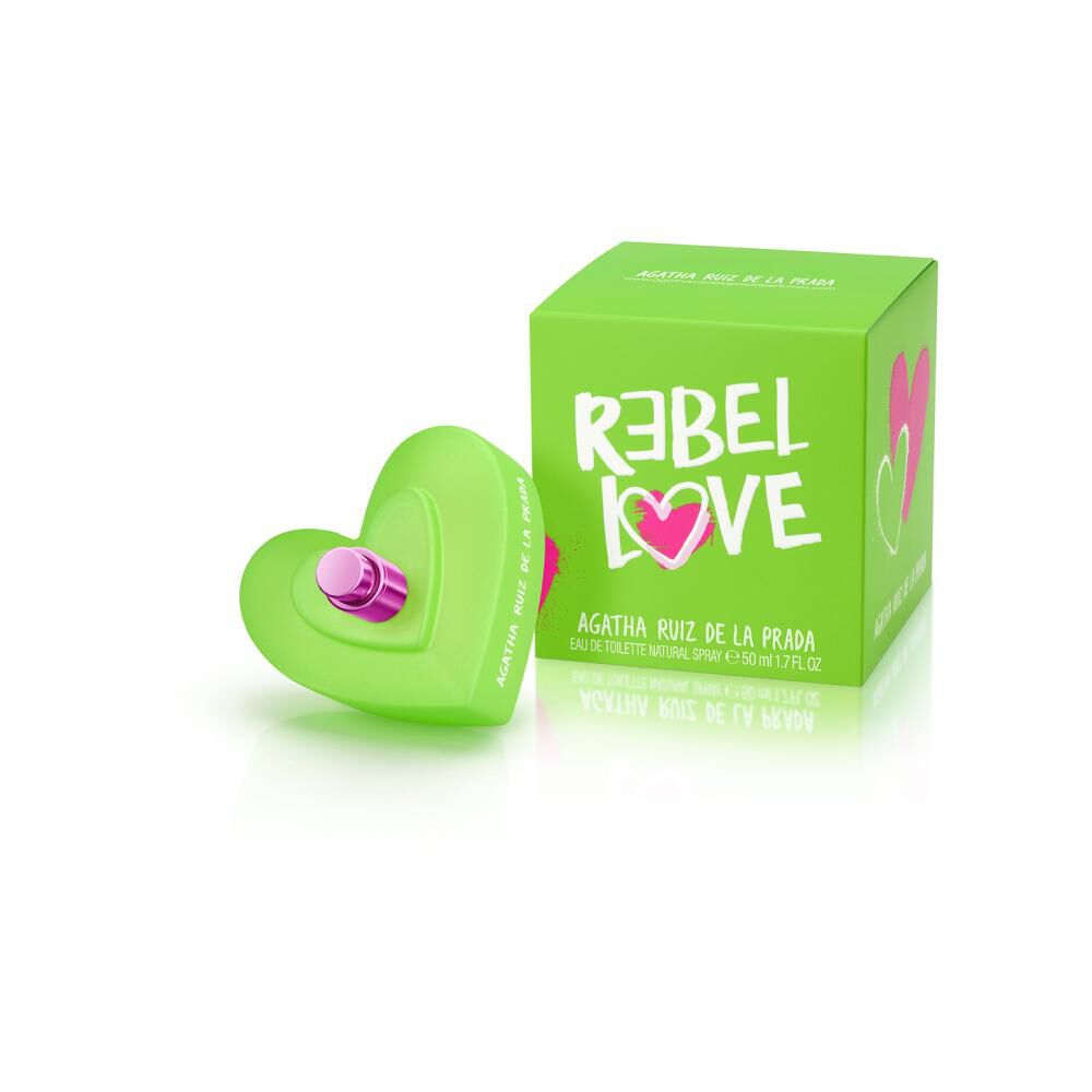 Perfume mujer Rebel Love Agatha Ruiz De La Prada / 50 Ml / Eau De Toilette image number 1.0