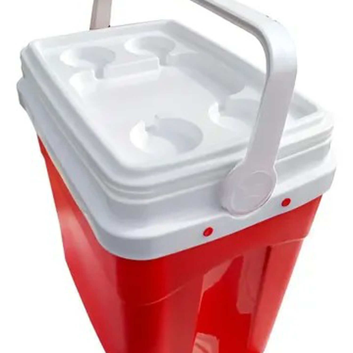 Nevera Cooler Cava Port&aacute;til 35 Litros Con Manija Y Posavasos Modelo Alaska Marca Reyplast image number 3.0