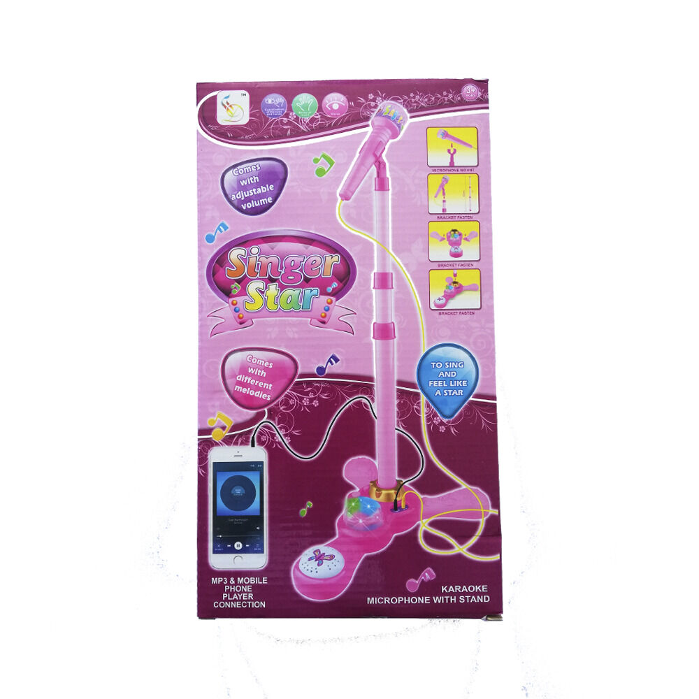 Microfono Pedestal Juguete Mp3 Luces Infantil Juguete Ni&ntilde;os image number 3.0