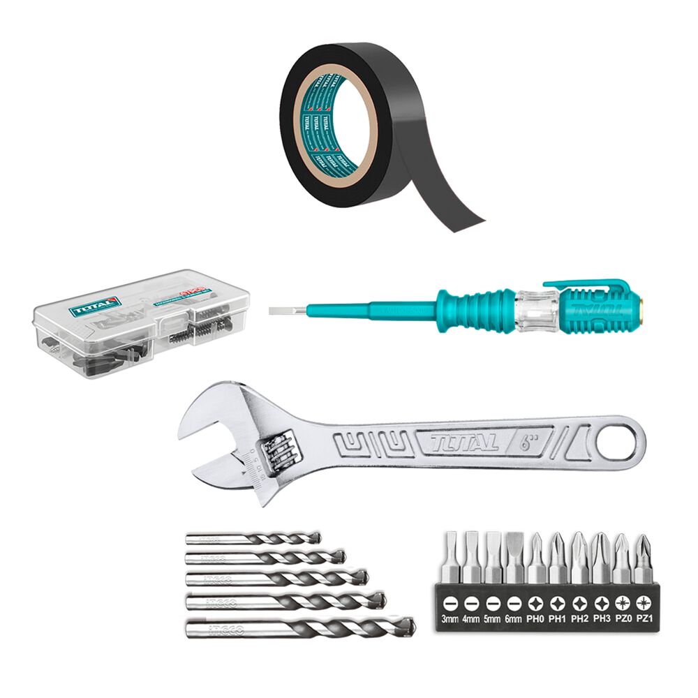 Kit Herramientas Con Taladro 115 Piezas Total image number 3.0