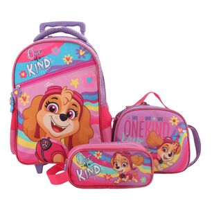 Set Promo Bts Con Ruedas 3 Piezas Paw Patrol Girl