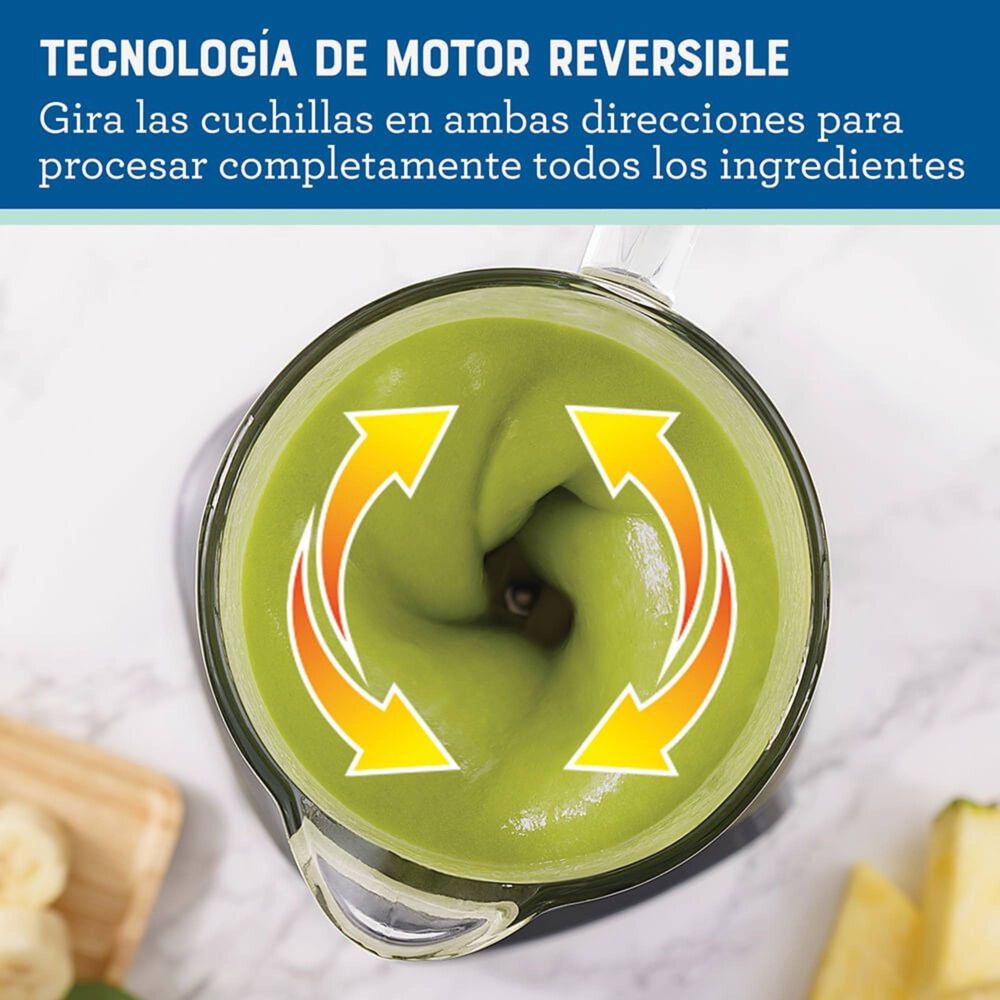 Licuadora Oster Roja Con Programas Automáticos, Tecnología Reversible Y Vaso Blend-n-go Blstpyg1310rbg image number 8.0