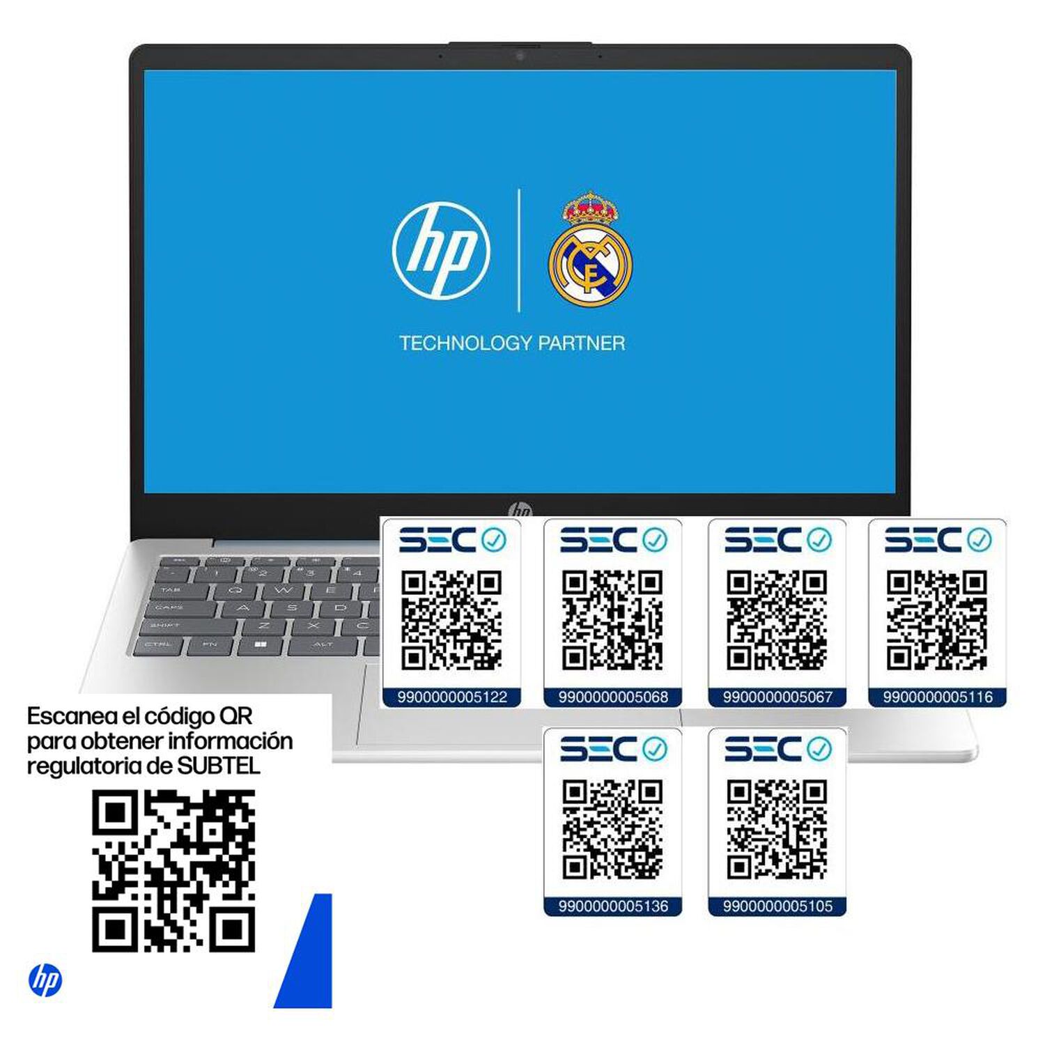 Notebook 14" HP 14-EM0017LA / AMD Ryzen 5 / 8 GB /  512GB SSD image number 11.0
