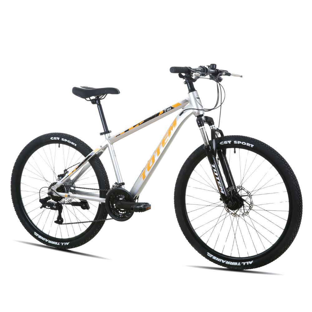 Bicicleta Totem Mtb Aro 26 Modelo T100 Color Plateado image number 0.0