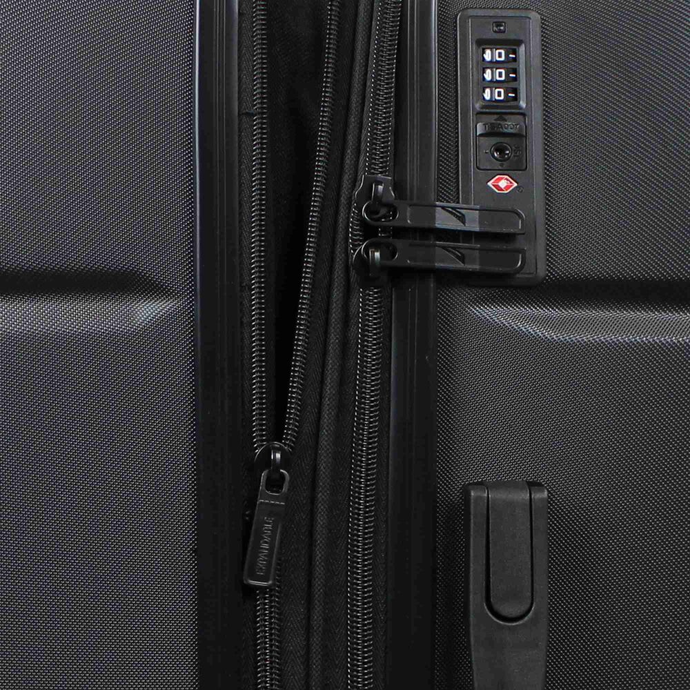 Pack Maleta Grande 23k Amsterdam Negra + Mochila Atlas Nautica image number 7.0