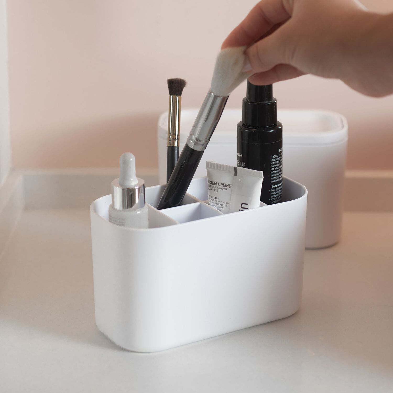 Organizador Accesorios Belleza Bold Blanco image number 2.0