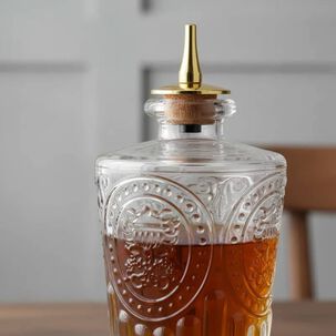 Dispensador Endulzante Vidrio - Dorado 04