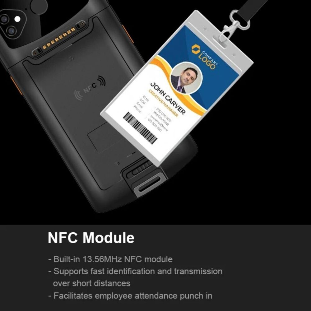 Kt-kp18 Pda Industrial Con Lector De C&oacute;digos De Barras, Rfid/nfc 13.56mhz, Android 12 image number 5.0