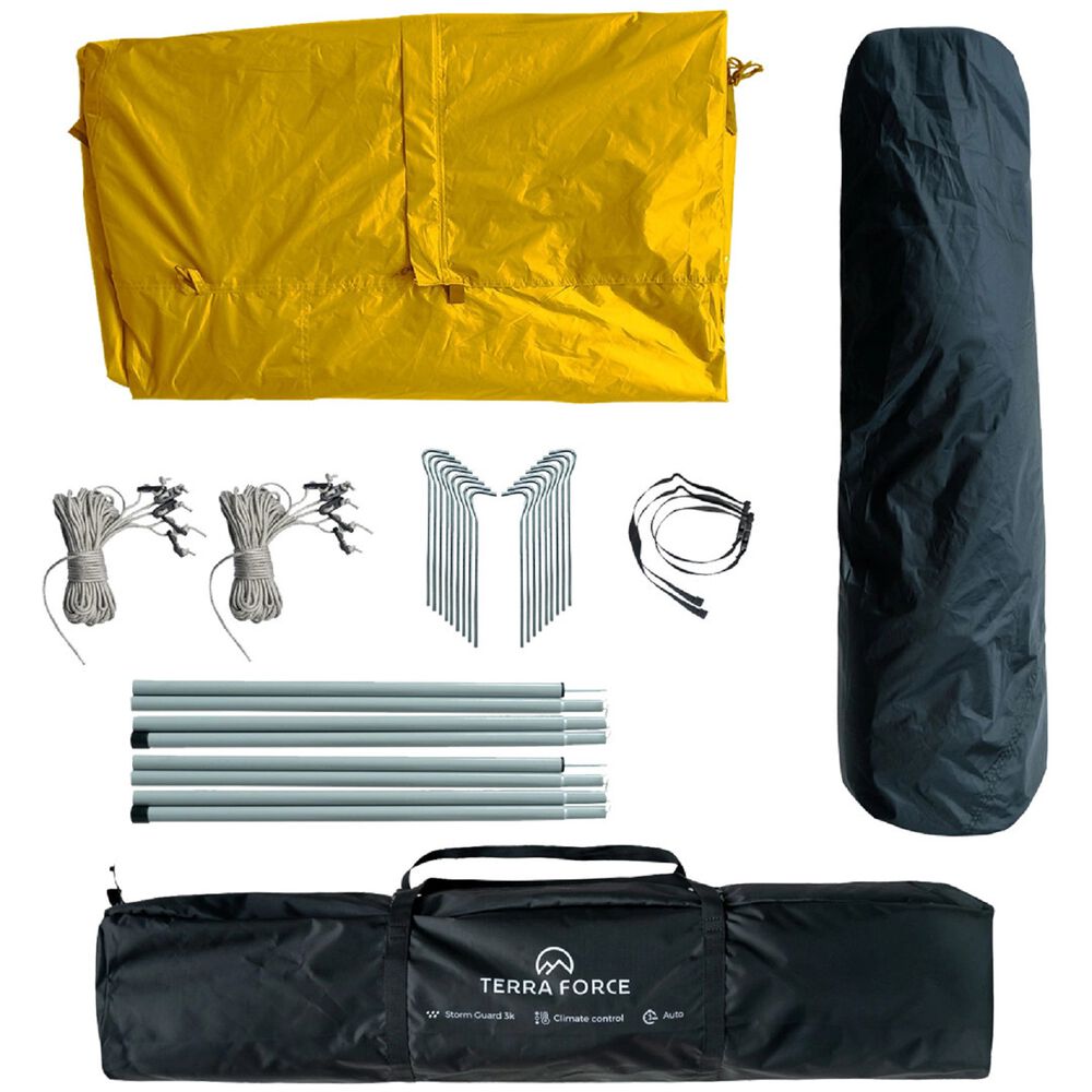 Carpa 3 Estaciones 8-10 Personas Storm Guard Auto-fresh 3k Amarillo image number 4.0