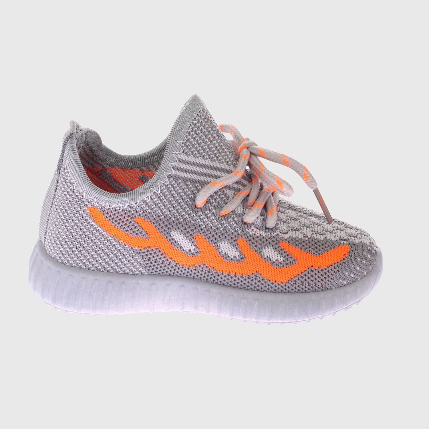 Zapatilla Kids Gris Naranjo Bbo Art. E20854greyorange image number 3.0