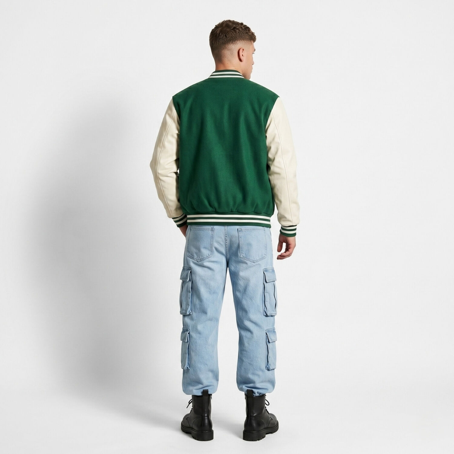 Chaqueta Poleron Universitaria Hombre Nigeria image number 2.0
