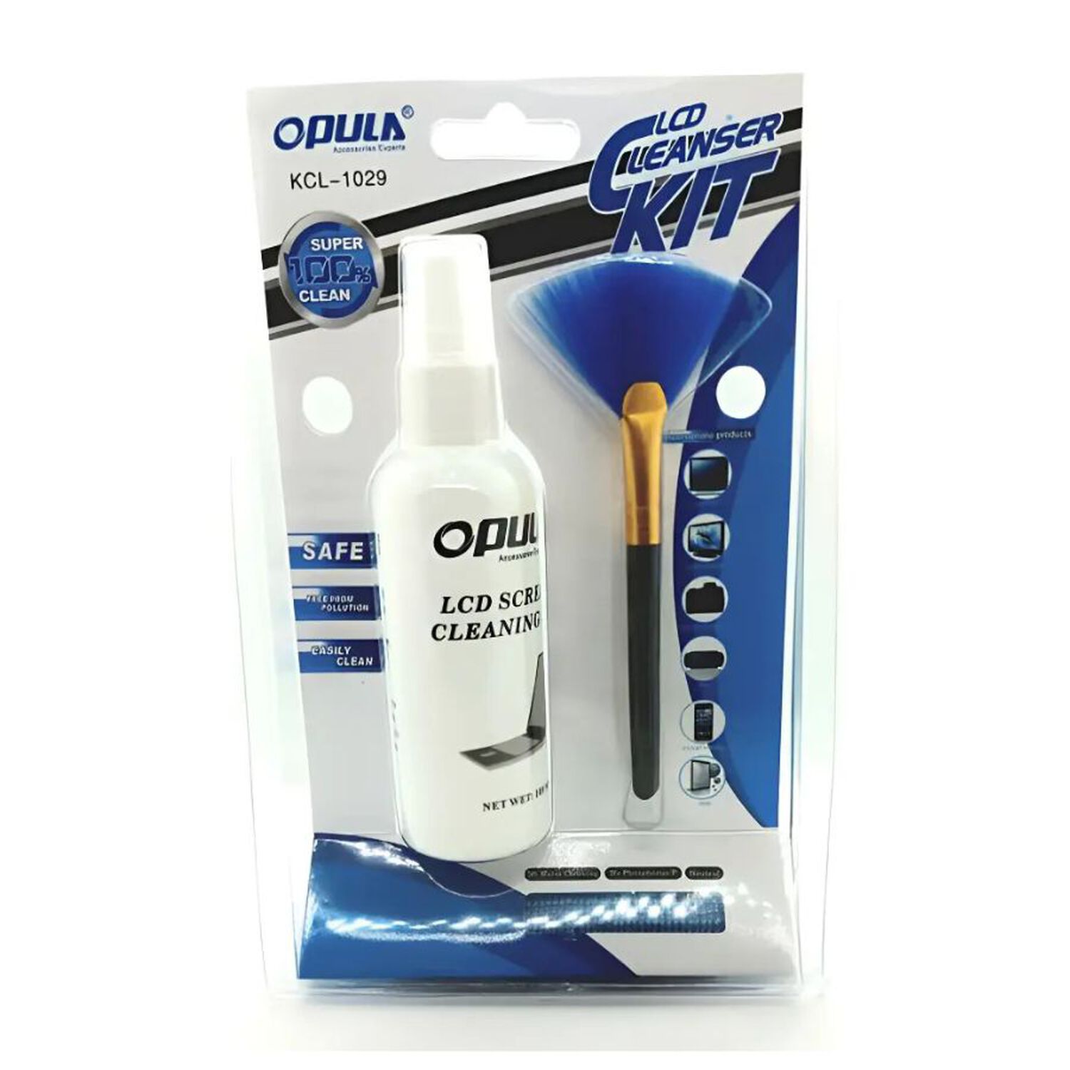 Kit De Limpieza Pantallas Opula 3 En 1 Notebook Tv image number 3.0