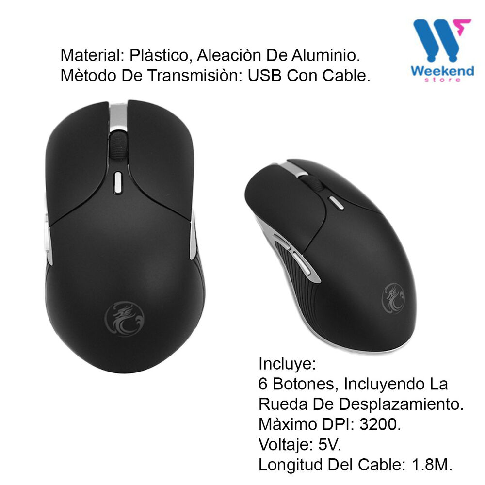 Pack Imice Gamer Teclado MK-X80 + Mouse X6 3200 + Mousepad S image number 4.0