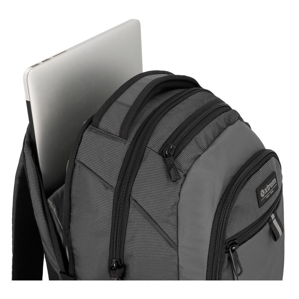 Mochila Notebook Xtrem Brooklyn 6xt Gris 15" image number 9.0