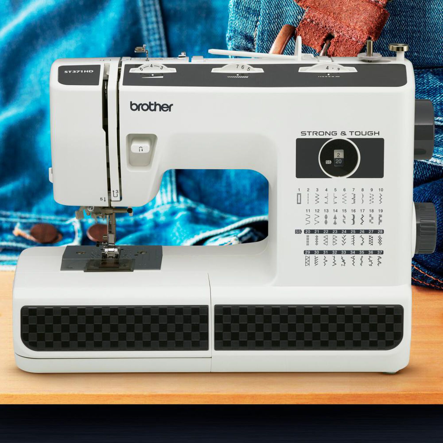 M&aacute;quina de Coser Brother Jeans ST371HD image number 7.0
