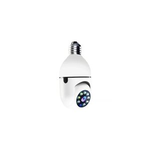 Camara Seguridad Tipo Ampolleta 360 Blanca + Memoria 32g