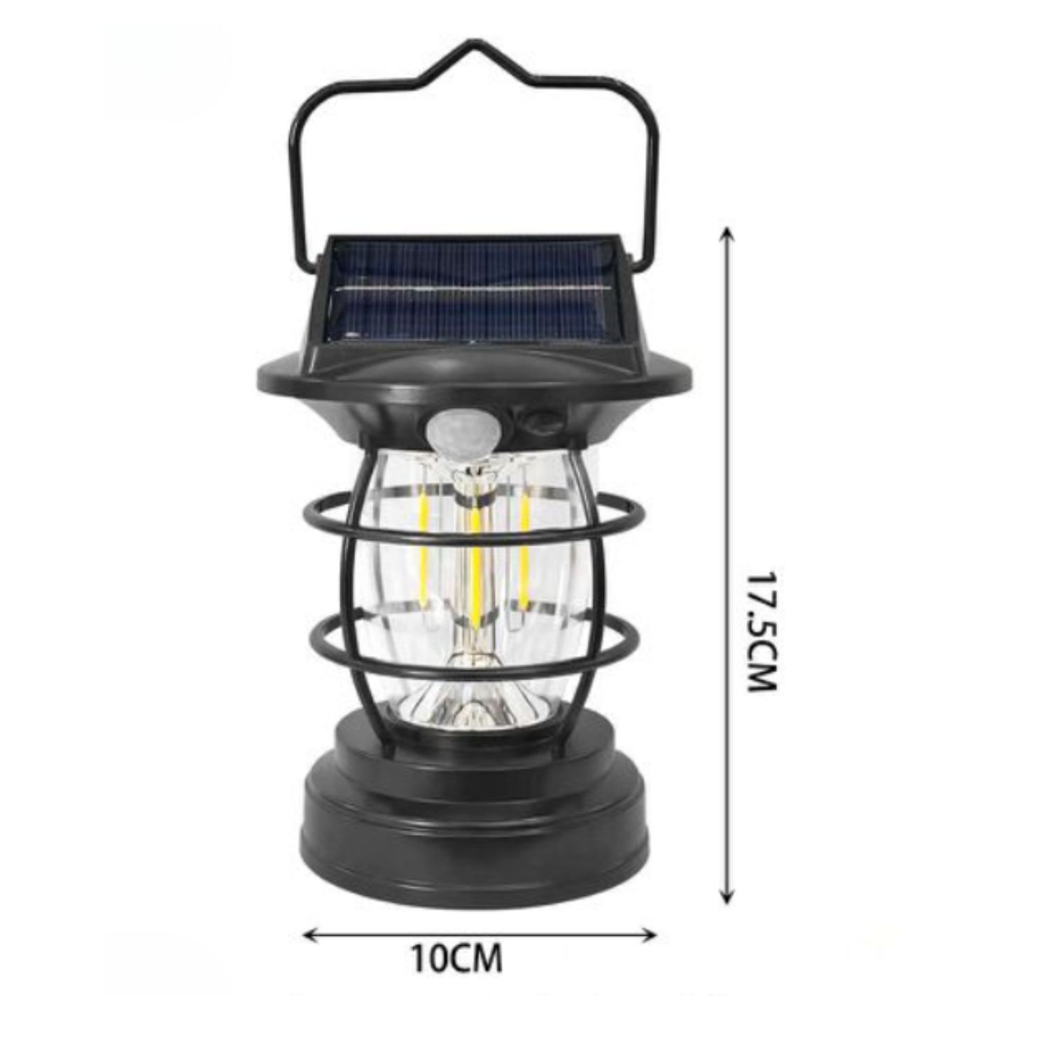 Lampara Para Exterior Solar Impermeable Con Sensor 17,5cm image number 2.0