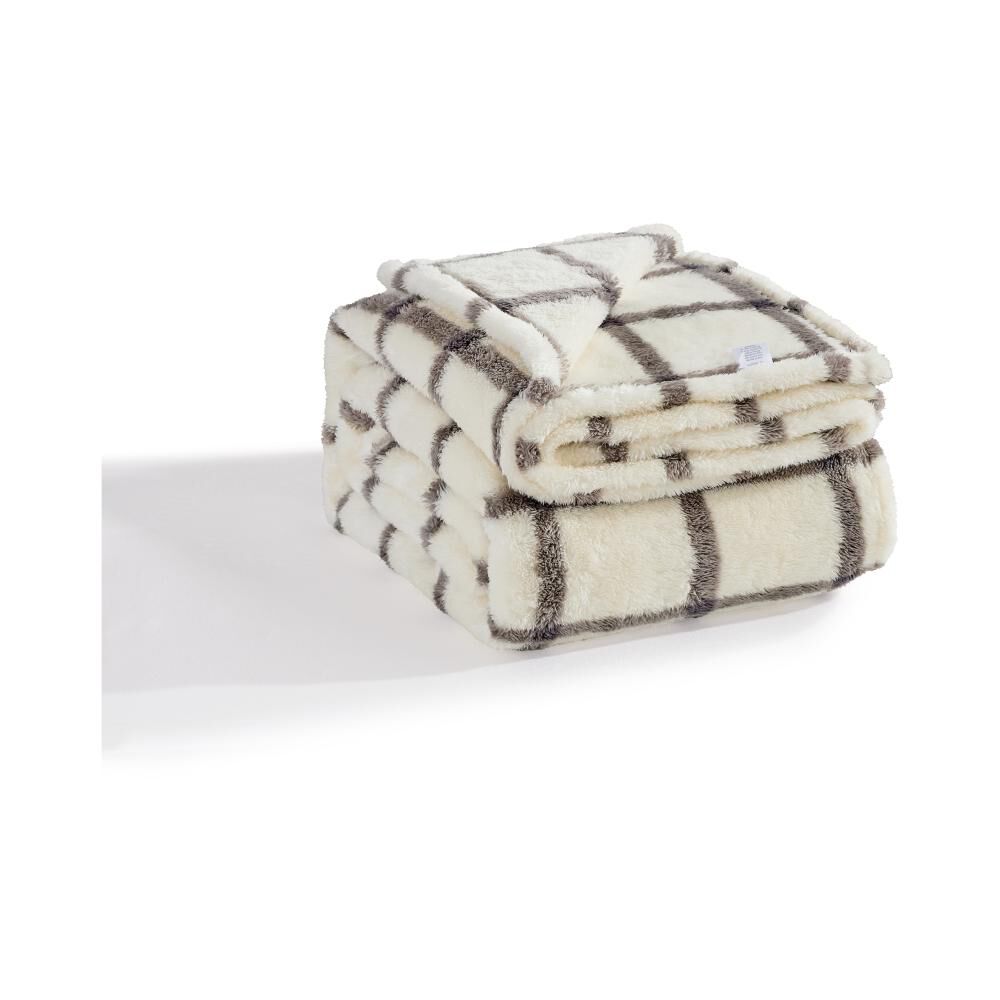 Frazada Casaideal Cuadrille / 2 Plazas image number 2.0