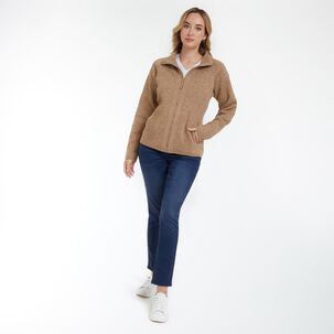 Poler&oacute;n B&aacute;sico Regular Cuello Alto Mujer Geeps