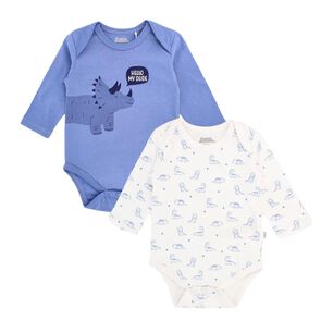 Body Ni&ntilde;o Bubblegummers Carrino X2 Azul Y Blanco