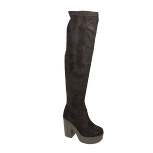 Bota Bucanera Negro V&iacute;a Franca Art. 5bt1707black