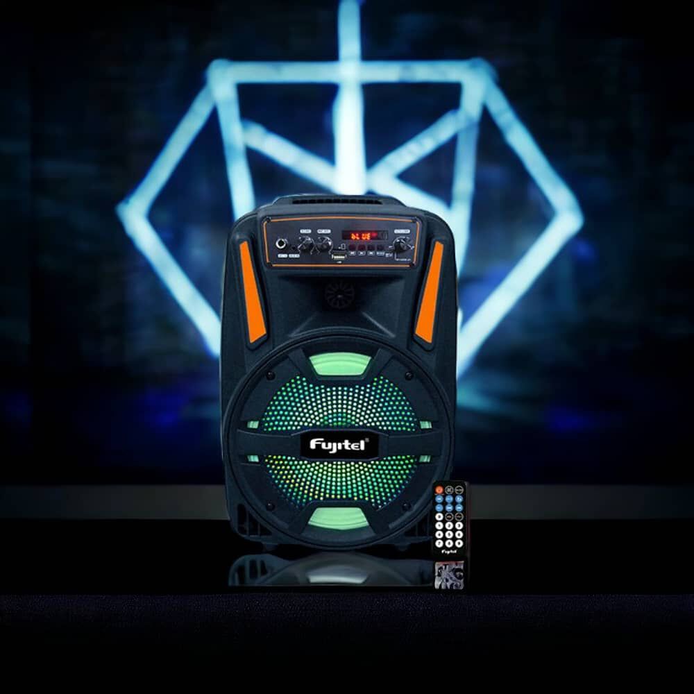 Parlante Karaoke Con Micr&oacute;fono Inal&aacute;mbrico Fujitel Bt8l1new image number 1.0