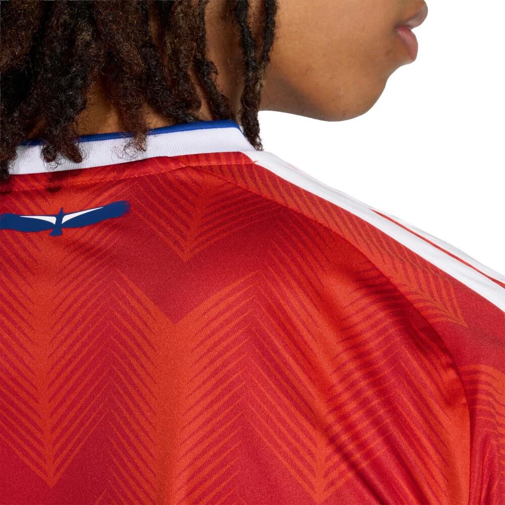 Camiseta De F&uacute;tbol Chile Hombre Adidas image number 5.0